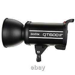 Godox Qt600iim 600w 2.4g Hss Studio Strobe Flash Lights+x1t-n Émetteurs