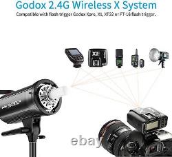 Godox SK300II 300w Éclairage stroboscopique de studio photographique + XproII-L pour Leica UK