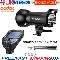 Godox SK400II 400w Studio d'éclairage flash stroboscopique pour la photographie + XproII-L pour Leica UK