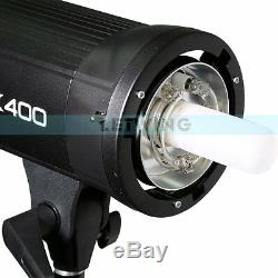 Godox Sk-400 400w Photographie Clignotements Strobe Éclairage De Studio Ampoule Lampe Frontale 220 V