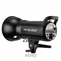 Godox Sk300ii 2.4g De Studio De Photographie Lampe Flash Stroboscopique Tête 220 V