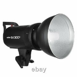 Godox Sk300ii 2.4g Studio Strobe Monolight 95cm Softbox Light Stand Barndoor