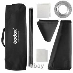 Godox Sk400ii 2.4g 400ws Studio Strobe Flash Light Bowens + Stand + Softbox