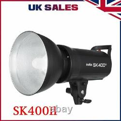 Godox Sk400ii 2.4g Photo Studio Strobe Flash Light Head Bowens Mount 400w 220v