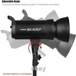 Godox Sk400ii Professional Compact 400ws Studio Flash Strobe Light Gn65 5600k Ku