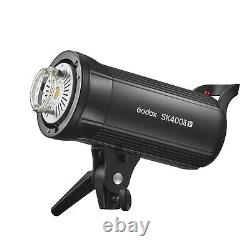Godox Sk400ii-v Studio Flash Light 400ws Puissance 5600±200k Strobe Light Nouveau P5y6