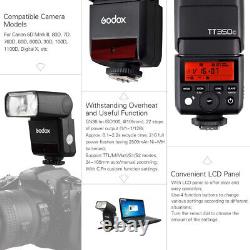 Godox Tt350 Flash 2.4g Hss Ttl Strobe Light Speedlite Pour Canon Nikon Sony