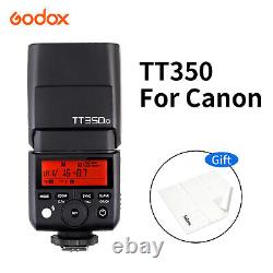 Godox Tt350 Flash 2.4g Hss Ttl Strobe Light Speedlite Pour Canon Nikon Sony Fuji