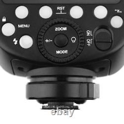Godox V1 Nikon Round Head Camera Studio Flash Portable Ttl Hss Speedlight Strobe