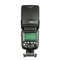 Godox V860ii-c Ttl II Sans Fil 2.4g Li-ion Camera Flash & S Type+softbox F Canon