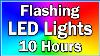 Led Lights 10 Hours Disco Lights Party Lights Colorful Flashing Lights