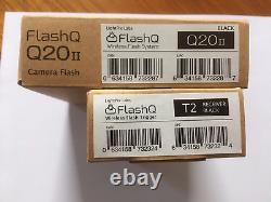 LightPix Labs FlashQ Q20II Clip-on Strobe Wireless Off-Camera Flash New <br/>
 <br/>Traduction en français : <br/>LightPix Labs FlashQ Q20II lampe stroboscopique clip-on sans fil flash déporté nouvelle