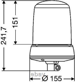 Lumière d'avertissement clignotante à faisceau stroboscopique HELLA Xenon 24V (2RL 008 183-211)