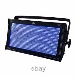 Lumière stroboscopique LED 1000W pour DJ Disco Effet de scène 4 Couleur Éclairage flash orageux