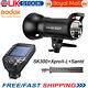 Lumière Stroboscopique De Studio Photographique Godox Sk400ii 400w + Xproii-l Pour Leica Uk