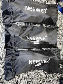 Neewer 1200w Studio Strobe Flash Lighting Kit Pour Le Montage De Tir Bowens (s-400n)