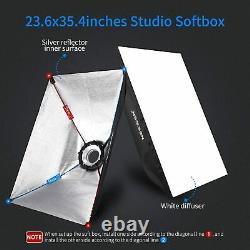 Neewer 800w Photo Studio Strobe Flash Et Softbox Lighting Kit