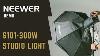 Neewer Démo S101 300w Professional Studio Monolight Strobe Flash Light