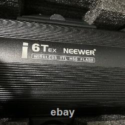 Neewer I6t Ex 600w 2.4g Ttl Studio Strobe 1/8000 Hss Lampe De Poche Pour Canon