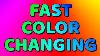 Neon Changing Color Flashing Fluo Lights Colorful Lights Fast Color Changing Screen 160