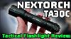 Nextorch Ta30c Une Étape Strobe Tactical Flashlight Examen Et Lux Texte