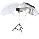 Nicefoto A400 Flash Head 400ws Strobe Bowens Mount + Light Stand + Parapluies