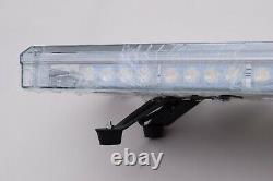Nouveau 12/24v 88led Amber Flashing Beacon Light Bar 120cm Recovery Warning Strobe