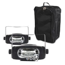 Paire de lampes flash stroboscopiques haute puissance Beamz 150W et sac de transport d'accessoires Gearsak