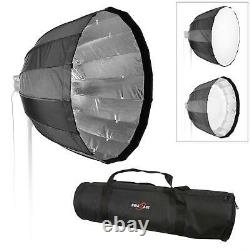 Parabolique Softbox 120cm Bowens Mount S Fit Umbrella Flash Deep Rapid Box