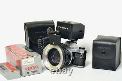 Pentax Af080c Ring Flash Light Strobe Hot Shoe Macro Off-camera Grip Cable Invgc