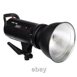 Photography Studio Strobe Flash Light Head 300w Receiver Refelector Pack Of Two