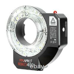 Portable Flash Strobe Ring Lighting Unit Batterie Alimenté Dimmable Daylight 400ws