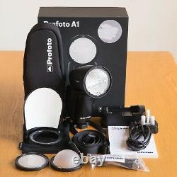 Profoto A1 Air Ttl-c Studio Light Pour Canon Mint Boxed Best Au Royaume-uni