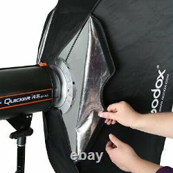 Royaume-uni 1200w 3x Godox 400w Sk400ii Photo Studio Strobe Flash Light + Plus Grande Softbox