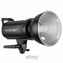 Royaume-uni 800w 2x Godox Sk400ii 400w 2.4g X Studio Flash Strobe Light Head F Mariage