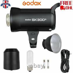 Royaume-uni Godox Sk300ii Photographie De Studio Strobe Flash Light Head Avec Refelector