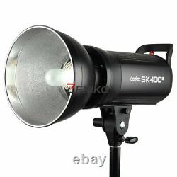 Royaume-uni Godox Sk400ii 400w 220v Camera Studio Flash Strobe Lamp Light+xt-16 Trigger