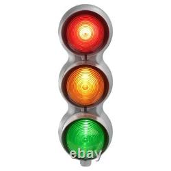 Sirena Rouge/ambre/green Traffic Light Kit Steady, Flash & Strobe Effect 12-24v