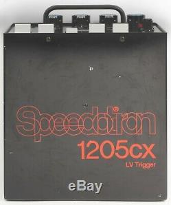 Speedotron 1205cx Black Line Studio De Strobe Alimentation 1200 Watt Occasion Vgc Sec