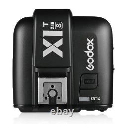 Uk 2godox Sk400ii 400w 2.4g Flash+x1t-s Pour Sony+light Stand+grid Softbox Kit