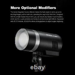 Uk Godox Ad300pro 300w 2.4g Ttl Flash Strobe Monolight 1/8000 Hss Bi-color 5600k