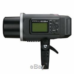 Uk Godox Ad600bm 2.4g Hss 1 / 8000s Flash Studio Strobe Bowen Kit De Montage Pour Canon