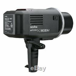 Uk Godox Ad600bm 2.4g Hss 1 / 8000s Flash Studio Strobe Bowen Kit De Montage Pour Nikon
