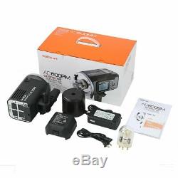 Uk Godox Ad600bm Ad600 Hss 1 / 8000s Flash Studio Strobe Light Softbox F Canon