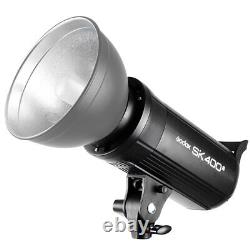 Uk Godox Sk400ii 400ws Gn65 5600k 2.4g Sans Fil Studio Flash Strobe Light Bowens