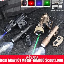 Viseur laser WADSN RGB Beam IR et lampe blanche LED Combo Tactical Strobe Flashlight