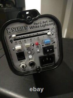 White Lightning X3200 Par Paul C Buff Stroboscope Monolight Made In USA Exce